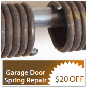 broken garage door spring replacement centennial co