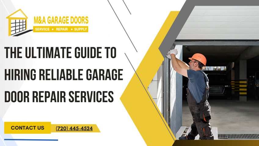 Reliable Garage Door Repair Services