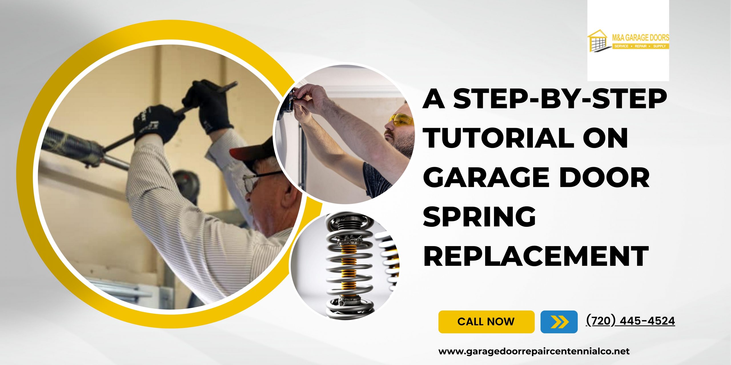StepbyStep Garage Door Spring Replacement Tutorial